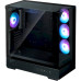 Корпус Zalman P40 Prism Plus, Black, Mid Tower, без БП, для ATX /  Micro ATX /  Mini ITX, 1xType-C /  2