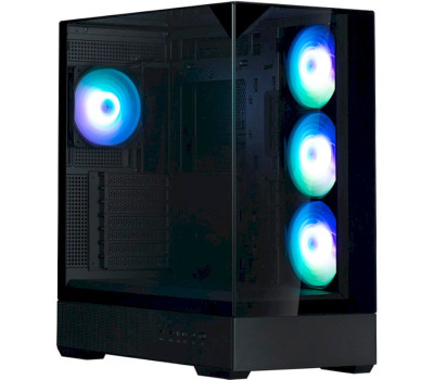 Корпус Zalman P40 Prism Plus, Black, Mid Tower, без БП, для ATX / Micro ATX / Mini ITX, 1xType-C / 2 Корпус Zalman P40 Prism Plus, Black, Mid Tower, без БП, для ATX / Micro ATX / Mini ITX, 1xType-C / 2