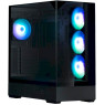 Корпус Zalman P40 Prism Plus, Black, Mid Tower, без БП, для ATX /  Micro ATX /  Mini ITX, 1xType-C /  2