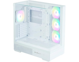 Корпус Zalman P40 Prism Plus, White, Mid Tower, без БЖ, для ATX /  Micro ATX /  Mini ITX, 1xType-C /  2-foto2