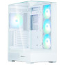 Корпус Zalman P40 Prism Plus, White, Mid Tower, без БЖ, для ATX /  Micro ATX /  Mini ITX, 1xType-C /  2