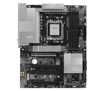 Материнська плата AM5 MSI PRO X870-P WIFI, X870, 4xDDR5, Int.Video (CPU), 4xSATA3, 3xM.2, 1xPCI-E 5.
