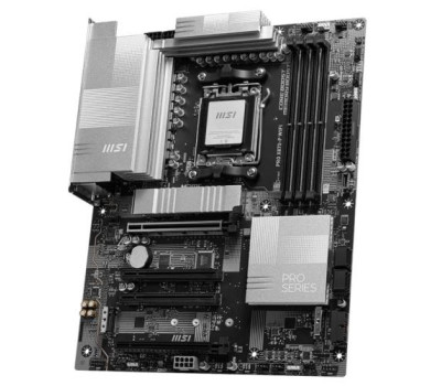 Материнська плата AM5 MSI PRO X870-P WIFI, X870, 4xDDR5, Int.Video (CPU), 4xSATA3, 3xM.2, 1xPCI-E 5.