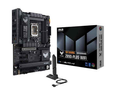 Материнська плата LGA1851, Asus TUF GAMING Z890-PLUS WIFI, Z890, 4xDDR5, 1xPCI-E 5.0 x16, 1xPCI-E 4. Материнська плата LGA1851, Asus TUF GAMING Z890-PLUS WIFI, Z890, 4xDDR5, 1xPCI-E 5.0 x16, 1xPCI-E 4.