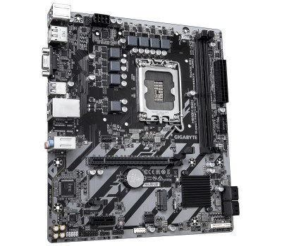 Материнська плата LGA1851, Gigabyte H810M S2H, H810, 2xDDR5, 1xPCI-E 4.0 x16, 1xPCI-E 3.0 x1, 4xSATA