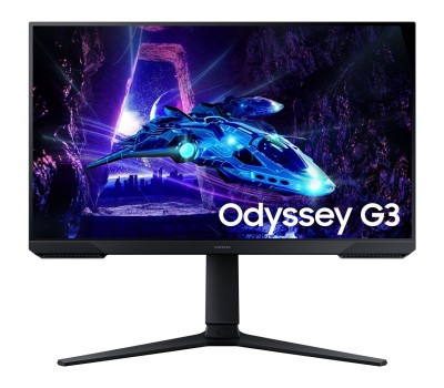 Монітор 24&Prime; Samsung Odyssey G3, Black, WLED, VA, 1920x1080 (16::9), 1 мс, 180 Гц, 250 кд/ м?, 3000::1, 
