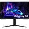 Монітор 24&Prime; Samsung Odyssey G3, Black, WLED, VA, 1920x1080 (16::9), 1 мс, 180 Гц, 250 кд/ м?, 3000::1, 