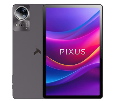 Планшет Pixus Combo, Grey, 4G, 10.95&Prime; (1920x1200, IPS, 90 Гц), Unisoc Tiger T620 (8 ядер), Mali-G57 