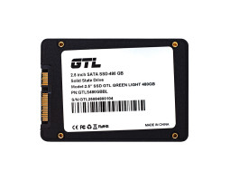Твердотільний накопичувач SSD 480Gb, GTL Green Light, SATA3, 2.5