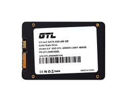 Твердотільний накопичувач SSD 480Gb, GTL Green Light, SATA3, 2.5
