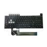 Клавиатура для ноутбука Asus FA506, FX506 Series Black, (No Frame), с цветной подсветкой, RU