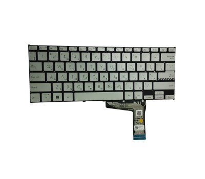 Клавиатура для ноутбука Asus X1402, X1403 Series, Silver, RU