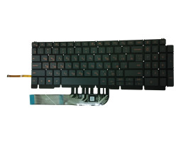 Клавиатура для ноутбука Dell G15 5511, с подсветкой (Red Light), Black, (No Frame), RU