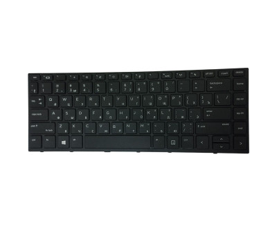 Клавиатура для ноутбука HP ProBook 640 G5 Black (No Frame), RU