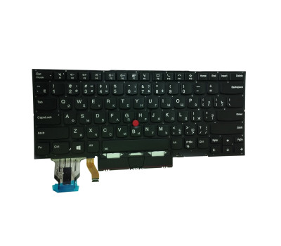 Клавиатура для ноутбука Lenovo ThinkPad X1 Carbon 8th Gen с подсветкой (Light), с указателем (Point 
