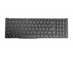 Клавіатура для ноутбука Acer Nitro 5 AN515-54 з підсвічуванням (Orange Light), Black, (No Frame), RU