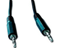 Кабель аудио DC3.5 (mini-jack 3.5 папа-папа),  Cablexpert, 5.0m (CCA-404-5M)