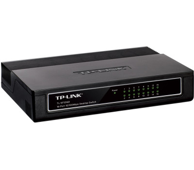 Коммутатор 16 портов TP-LINK TL-SF1016D 10/ 100 Mb, Unmanaged