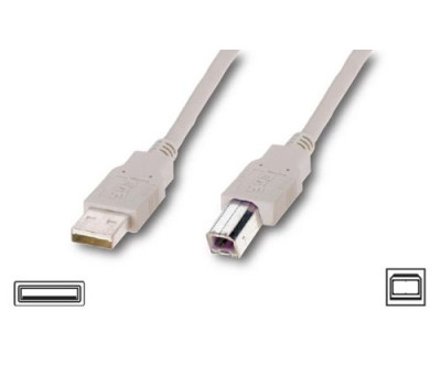 Кабель USB 2.0 - 1.8m AM/ BM Atcom, феррит. фильтр, белый (3795) Кабель USB 2.0 - 1.8m AM/ BM Atcom, феррит. фильтр, белый (3795)