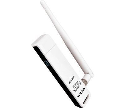 Сетевая карта TP-Link TL-WN722N (USB > Wi-Fi 150 Мбит/ с, 802.11n, съёмная антенна) Сетевая карта TP-Link TL-WN722N (USB > Wi-Fi 150 Мбит/ с, 802.11n, съёмная антенна)