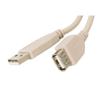 Кабель удлинитель USB 2.0 - 3.0m AM/ AF Atcom, белый (3790) Кабель удлинитель USB 2.0 - 3.0m AM/ AF Atcom, белый (3790)