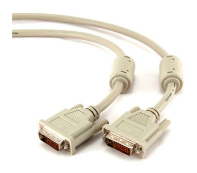 Кабель DVI > DVI 5.0m (DVI-D dual link, 2 феррита), оплетка Кабель DVI > DVI 5.0m (DVI-D dual link, 2 феррита), оплетка