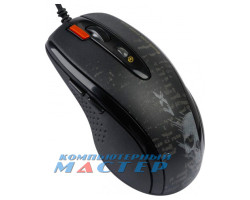 Мышь A4Tech F5 V-Track USB Mystic Black
