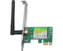 Сетевая карта TP-Link TL-WN781ND (PCI-E > Wi-Fi 150 Мбит/ с, 802.11g/ n, съёмная антенна)