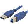 Кабель USB 3.0 - 1.8m AM/ BM Gembird CCP-USB3-AMBM-6