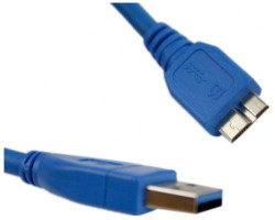 Кабель USB 3.0 - 1.8m AM/ Micro-B 3.0 Atcom, blue (12826)