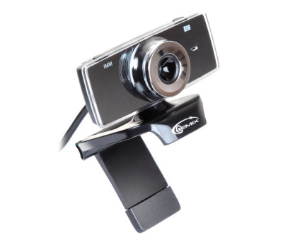 Вебкамера Gemix F9 black, 1.3 Mpx, 640x480, USB 2.0,  с микрофоном