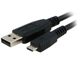 Кабель USB 2.0 - 1.8m AM/ microUSB 5P Atcom черный (9175)