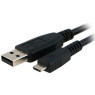 Кабель USB 2.0 - 1.8m AM/ microUSB 5P Atcom черный (9175)