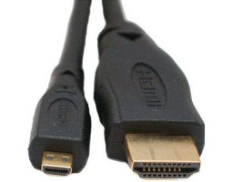 Кабель HDMI > HDMI micro 2.0m, Atcom, Black, Blister (15268)