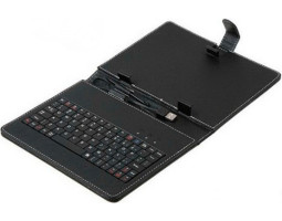 Чехол 7&Prime; @LUX TL-272 пресс-Кожа, чёрный 230*145*30мм, miniUSB