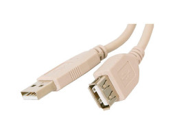 Кабель удлинитель USB 2.0 - 5.0m AM/ AF Atcom, белый (4717) Кабель удлинитель USB 2.0 - 5.0m AM/ AF Atcom, белый (4717)