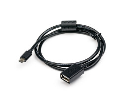 Кабель USB 2.0 - 0.8m AF/ microUSB 5P OTG Atcom, черный (16028)-foto2