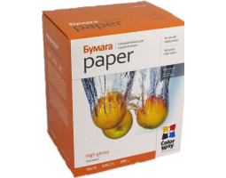 Фотобумага A6 (10*15) 200g/ m CW глянец (PG2005004R) 1лист