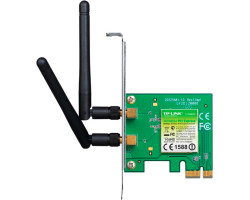 Сетевая карта TP-Link TL-WN881ND (PCI-E > Wi-Fi 300 Мбит/ с, 802.11g/ n, 2 съёмные антенны)