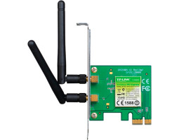 Сетевая карта TP-Link TL-WN881ND (PCI-E > Wi-Fi 300 Мбит/ с, 802.11g/ n, 2 съёмные антенны) Сетевая карта TP-Link TL-WN881ND (PCI-E > Wi-Fi 300 Мбит/ с, 802.11g/ n, 2 съёмные антенны)