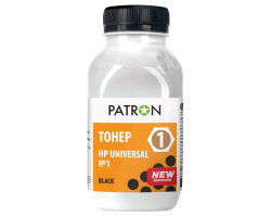 Тонер HP Универсальный №1 1010/ 1100/ 1005/ 1200/ 3020, 100 г, Patron (PN-HU1-100)