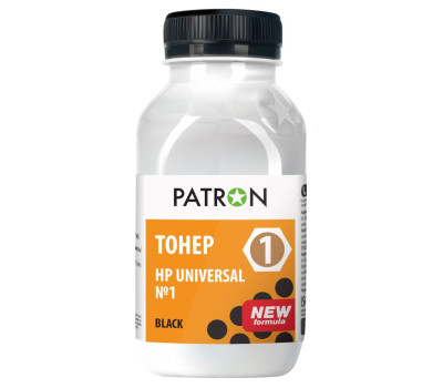 Тонер HP Универсальный №1 1010/ 1100/ 1005/ 1200/ 3020, 100 г, Patron (PN-HU1-100)