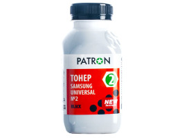 Тонер Samsung Универсальный №2 ML-1210/ 1440/ 1510/ 1710, SCX-4520/ 4720, 100 г, Patron (PN-SU2-100)