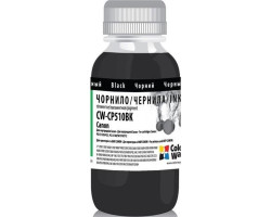 Чернила ColorWay  Canon Pigm PGI-5/ 520/ PG-37/ CLI-8 100ml Black pigment ( CW-CP510BK01)