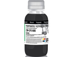 Чернила ColorWay  Canon Pigm PGI-5/ 520/ PG-37/ CLI-8 100ml Black pigment ( CW-CP510BK01)