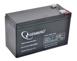 Аккумулятор ИБП 12B 7.5Ah EnerGenie BAT-12V7.5AH /  ШxДxВ 150x64x94