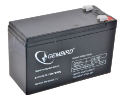 Аккумулятор ИБП 12B 7.5Ah EnerGenie BAT-12V7.5AH /  ШxДxВ 150x64x94
