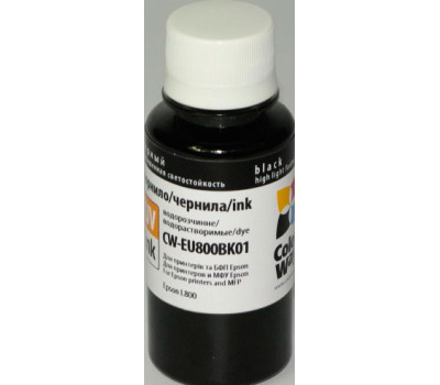 Чернила CW  Epson L800, Black, 100 мл (CW-EU800BK01)