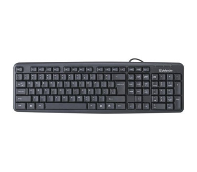 Клавиатура Defender Element HB-520 B, Black, USB (6054102) Клавиатура Defender Element HB-520 B, Black, USB (6054102)