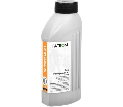 Тонер HP Универсальный №3 P1005/ P1505/ P2015/ P2035/ P2055/ P4015, 120 г, Patron (PN-HU3-120)
